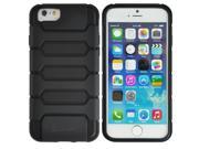 LUVVITT ARMOR SHELL iPhone 6 Case Dual Layer Back Cover for iPhone 6 Black