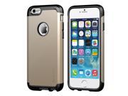 LUVVITT ULTRA ARMOR iPhone 6 6s PLUS Case Back Cover for iPhone 5.5 in Gold