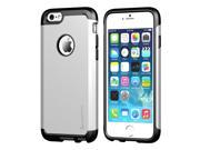 LUVVITT ULTRA ARMOR iPhone 6 6s PLUS Case Back Cover for iPhone 5.5 in Silver