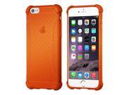 LUVVITT CLEAR GRIP iPhone 6S 6 Case Soft TPU Rubber Back Cover NEON Orange