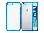LUVVITT CLEARVIEW Case for iPhone 6 6s PLUS Back Cover for 5.5 inch Plus Blue