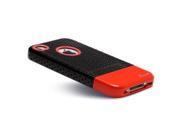 LUVVITT RESPIRA Hard Shell Case for iPhone 4 4S Black Red