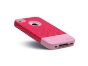 LUVVITT RESPIRA Hard Shell Case for iPhone 4 4S Pink