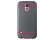 LUVVITT HYBRID Galaxy S5 Case Case Cover for Galaxy S5 Black Red
