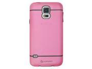 LUVVITT HYBRID Galaxy S5 Case Case Cover for Galaxy S5 Pink Gray