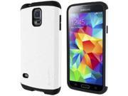 LUVVITT ULTRA ARMOR Galaxy S5 Case Double Layer Shock Absorbing Case White