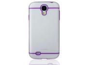 LUVVITT HYBRID Case Cover for GalaxyS4 Clear Purple