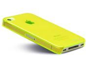 LUVVITT CRYSTAL VIEW UltraSlim Crystal Case for iPhone 4 4S Yellow