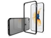 LUVVITT CLEARVIEW Case for iPhone 7 Hybrid Back Cover Black