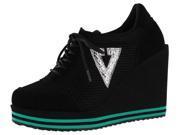 Volatile Rappin Women s Platform Wedge Sneakers Shoes