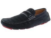 Moda Essentials Perforated Men s Slip On Penny Loafer Moccasin Shoes