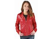 Jessica Simpson Women s Quilted Faux Leather Moto Jacket