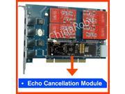 Asterisk FXO Card TDM410P with Echo Canceller Hardware 4 FXO Port PCI Card tdm400p tdm410 digium FXO analog board