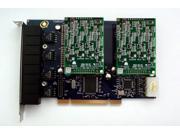 8 Port FXS Card TDM800P with 8 FXS Analog Board Asterisk Board TDM800 tdm410p tdm400p