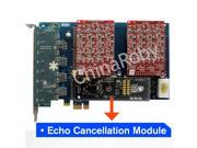 PCI E 8 Port FXO card with Echo Canceller Hardware AEX800 with 8 FXO ports asterisk card elastix aex410 freepbx