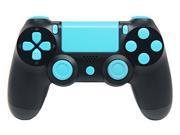 Ps4 Black with Light Blue Buttons Rapid Fire Modded Controller