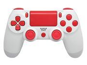 White Red PS4 Rapid Fire Modded Controller