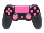 Ps4 Black with Pink Buttons Rapid Fire Modded Controller
