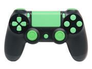 Ps4 Black with Green Rapid Fire Modded Controller