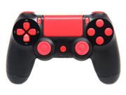 Ps4 Black with Red Buttons Rapid Fire Modded Controller