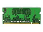 Kingston Technology ValueRAM 2GB 667MHz DDR2 Non ECC CL5 SODIMM