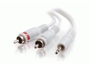 C2G 5m 3.5mm Male to 2 RCA Type Male Audio Y Cable iPod