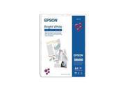 Epson Bright White Ink Jet Paper DIN A4 90g mÂ² 500 Sheets