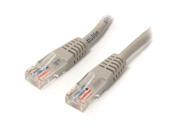StarTech 100 ft Gray Molded Category 5e 350 MHz UTP Patch Cable