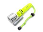 Waterproof CREE XM T6 2000LM LED Diving Flashlight Underwater Lamp Torch 3 Mode For 18650 LED super T6 LED Not include battery