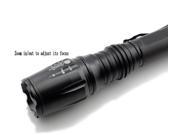 2000 lumens ZOOMABLE CREE XM L T6 LED 2x18650 FLASHLIGHT TORCH ZOOM LAMP LIGHT Not included battery
