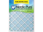 24x30x1 Pure Baking Soda Air Filters Qty 3