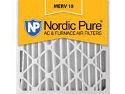 20x20x4 MERV 10 AC Furnace Filters Qty 2