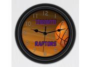 Toronto Raptors Wall Clock • NBA Decor • Silent • Sweeping Quartz Movement • 9 Inches