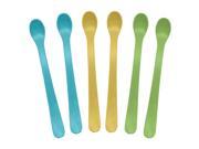 green sprouts Sprout Ware Infant Spoon Aqua Assortment 6 Count [Baby Product]