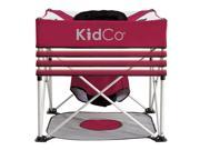 KidCo Go Pod Plus Portable Activity Seat for Baby Cranberry