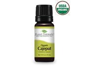 Organic Cajeput Essential Oil. 10 ml 1 3 oz . 100% Pure Undiluted Therapeutic Grade.