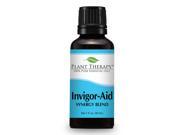 Invigor Aid Synergy Essential Oil Blend. 30 ml 1 oz . 100% Pure Undiluted Therapeutic Grade. Blend of Sandalwood Black Pepper and Lemon