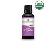 Organic Lavender Essential Oil. 30 ml 1 oz . 100% Pure Undiluted Therapeutic Grade.