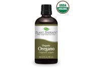 Organic Oregano Essential Oil. 100 ml 3.3 oz . 100% Pure Undiluted Therapeutic Grade.