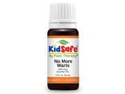 KidSafe No More Warts Synergy Essential Oil Blend 10 ml 1 3 oz . 100% Pure Undiluted Therapeutic Grade. Blend of Lemon Cypress Marjoram and Tea Tree.