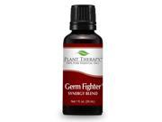Germ Fighter Synergy Essential Oil Blend. 30 ml 1 oz . 100% Pure Undiluted Therapeutic Grade. Blend of Lemon Clove Bud Cinnamon Bark Eucalyptus and Ros