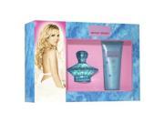 Britney Spears Curious Gift Set EDP Spray 3.3oz Deliciously Whipped Body Souffle 3.3oz