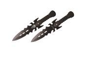 Renegade Skull Throwers 6 Knives In Sheath 4in Blades