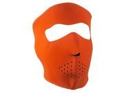 Zan Headgear Full Face Mask Hi Vis Orange OSFM