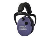 Pro Ears Stalker Gold Hear Protection Headset Purple