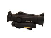 Truglo Tru Tec Red Dot 30mm Fits Picatinny Weaver 2MOA Reticle Black Finish 650nm Red Laser Quick Detach Mounting