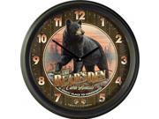 American Expedition Vintage Bear s Den Cabin Rentals Clock