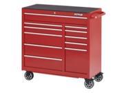41 In. Red 11 Drawer Tool Cabinet