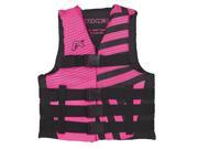 Airhead Trend Womens Closed Side Life Vest 2XL 3XL Pink Blk