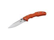 Boker Plus USA Fldg Knife 3.38in Steel Blade Orange Handle
